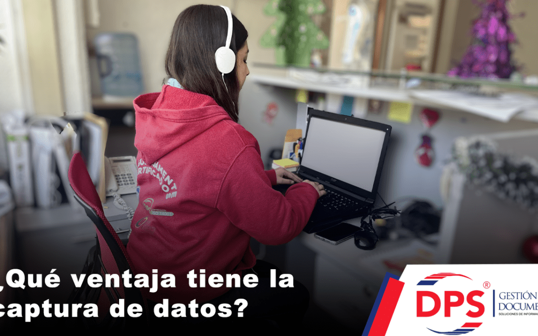 ¿Qué ventaja tiene la captura de datos?